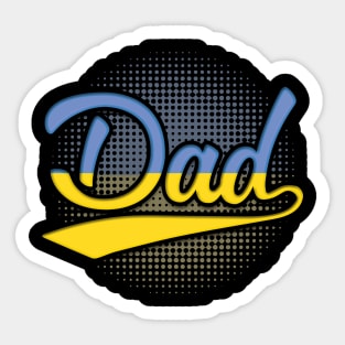 Ukrainian Dad - Gift for Ukrainian From Ukraine Sticker